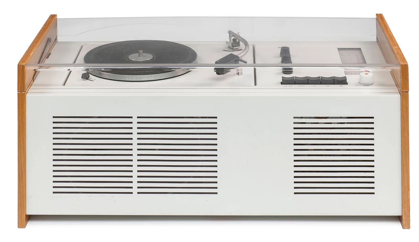 Dieter Rams und Hans Gugelot, StereoPhonosuper «SK 6» (genannt «Schneewittchensarg»), 1956/60.