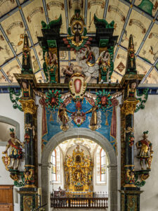 Ehren- oder Triumph-Portal zur Felix-Kapelle in Hergiswald