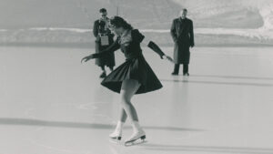 Tournoi de patinage artistique, 1943.