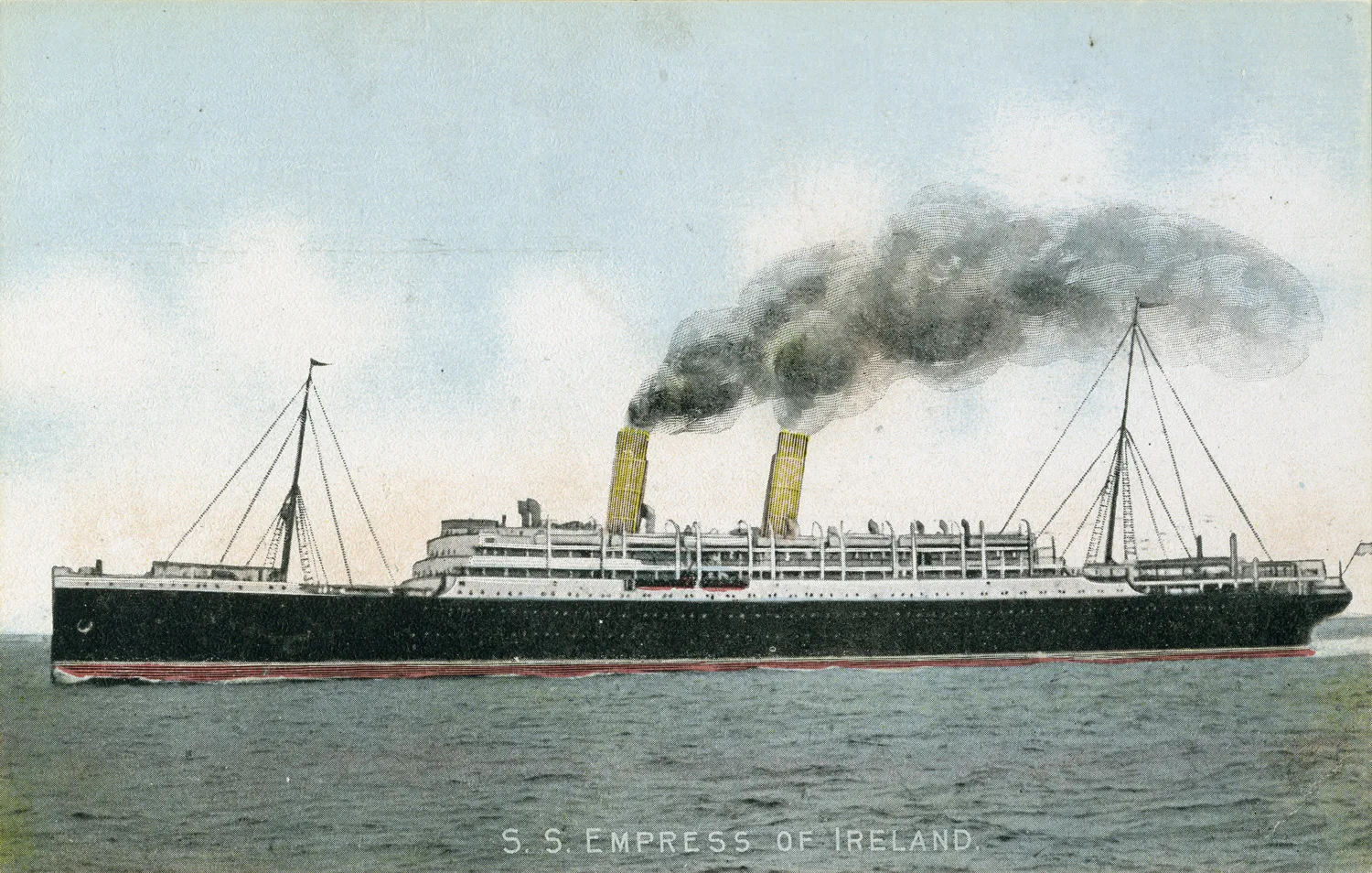 Die Empress of Ireland transportierte regelmässig mehr als 1500 Passagiere und benötigte eine 373-köpfige Crew.