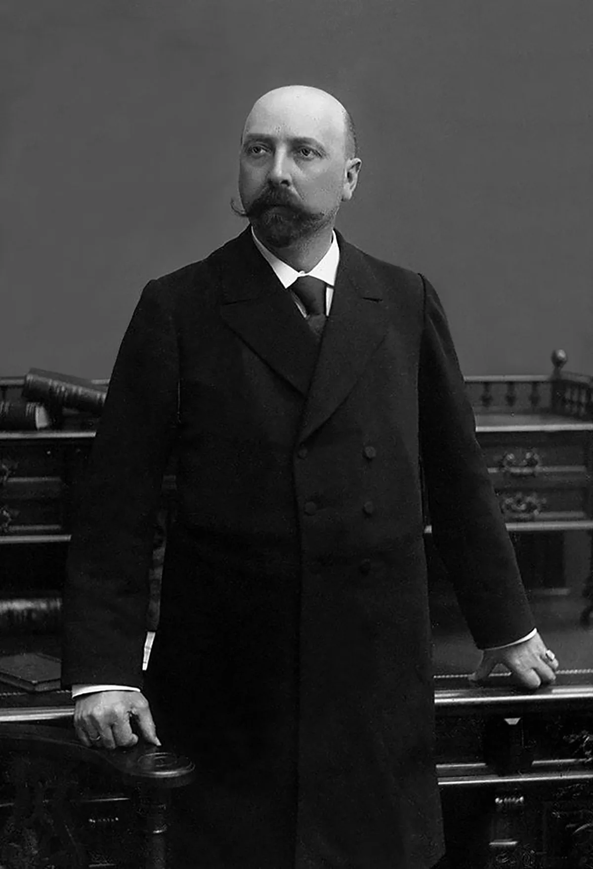 Bundesrat Ernst Brenner auf einer Fotografie von 1907.