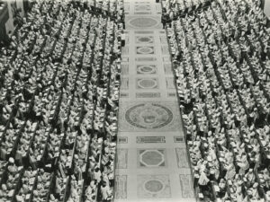 Opening session of the Second Vatican Council in Rome, October 1962. 