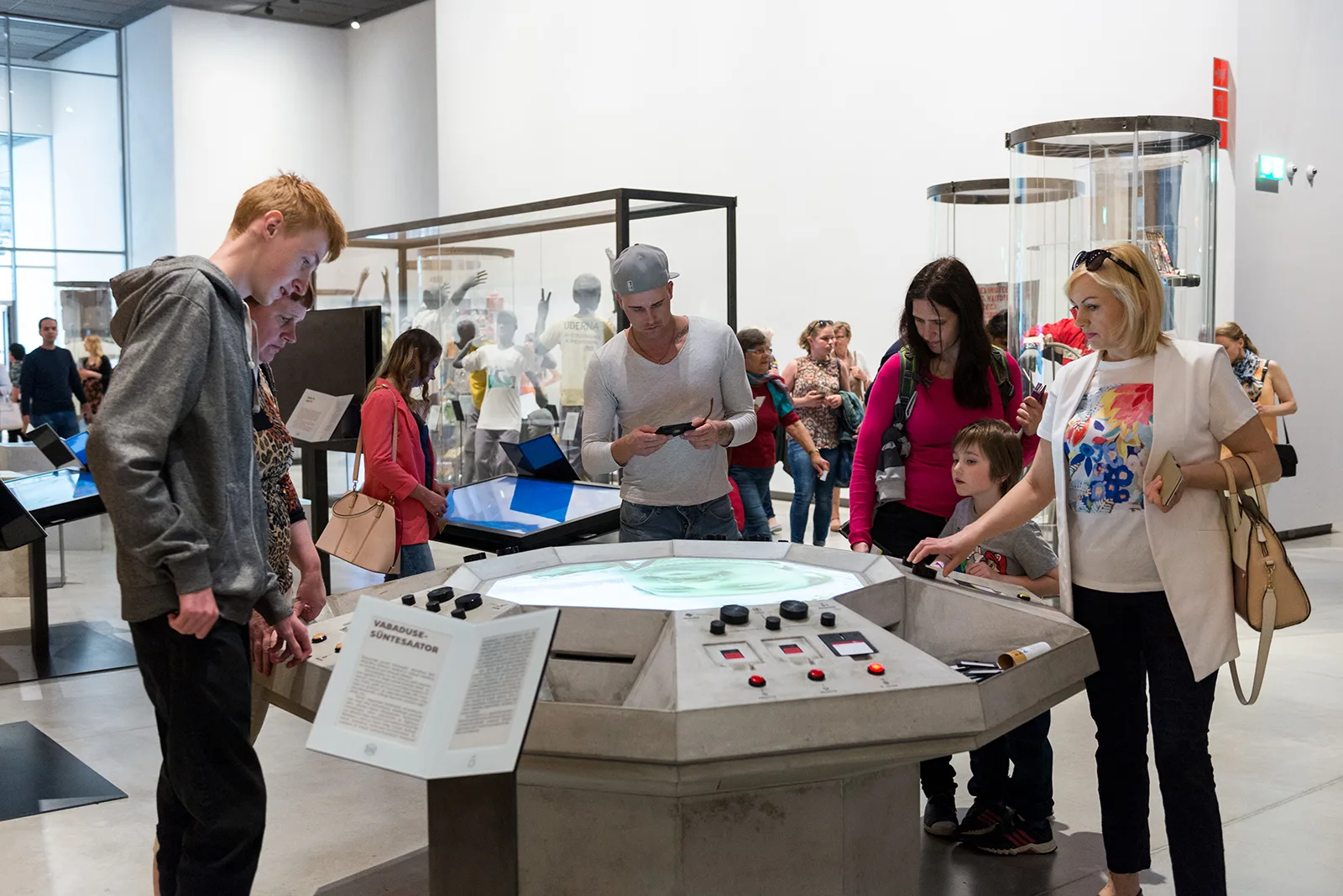 Blick in die Dauerausstellung «Begegnungen».