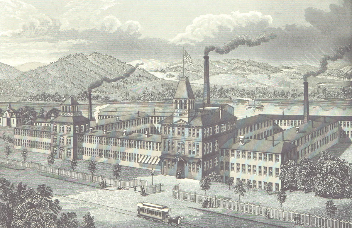Die jurassische Uhrenindustrie erhielt in den 1870er-Jahren Konkurrenz aus Amerika, beispielsweise durch die American Watch Company aus Massachusetts.