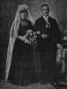 Josefine and Josef Arnold, who wanted to emigrate to America on the Titanic.