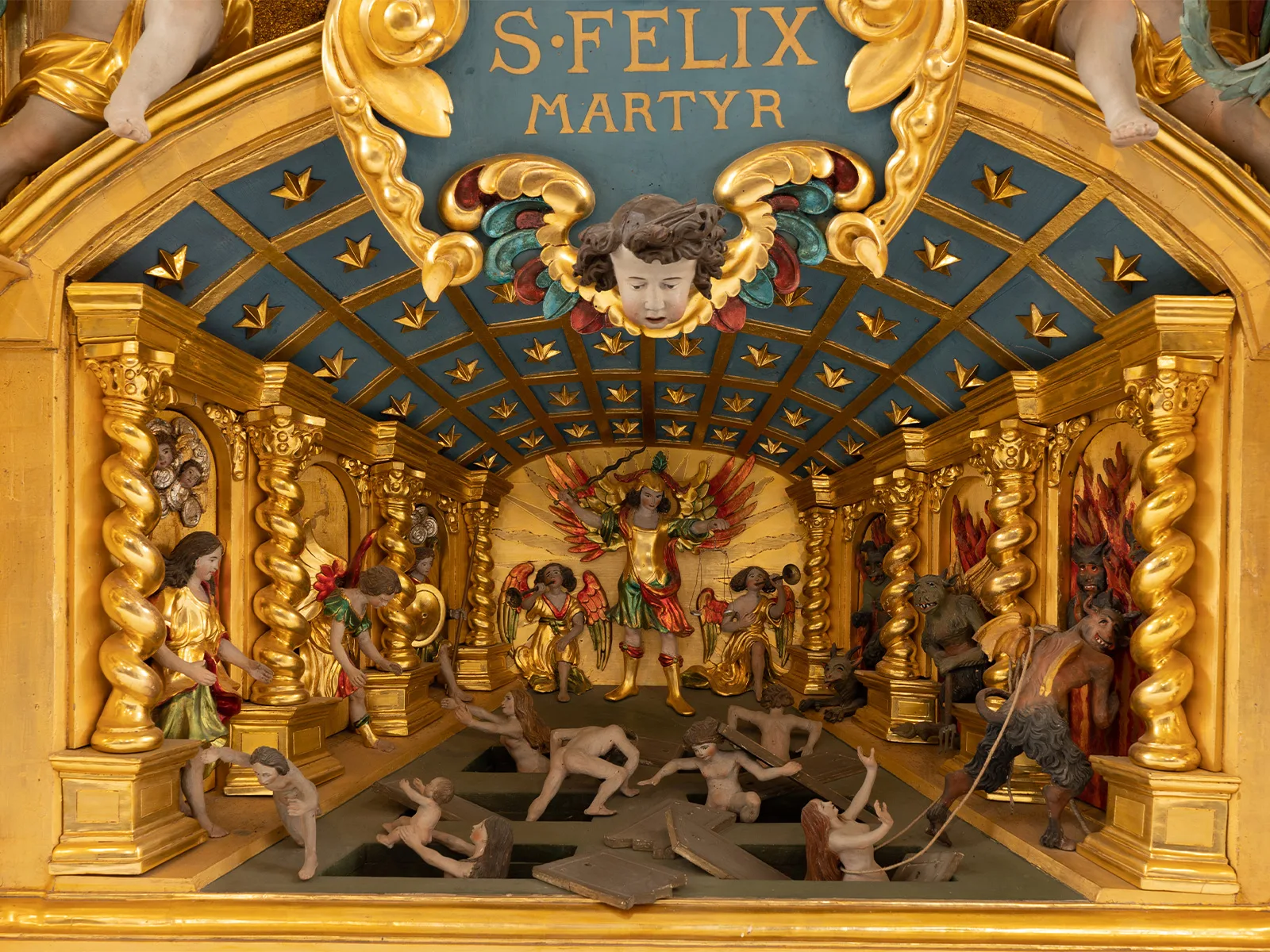 Felix-Altar, Hergiswald, 1656 (Ausschnitt).