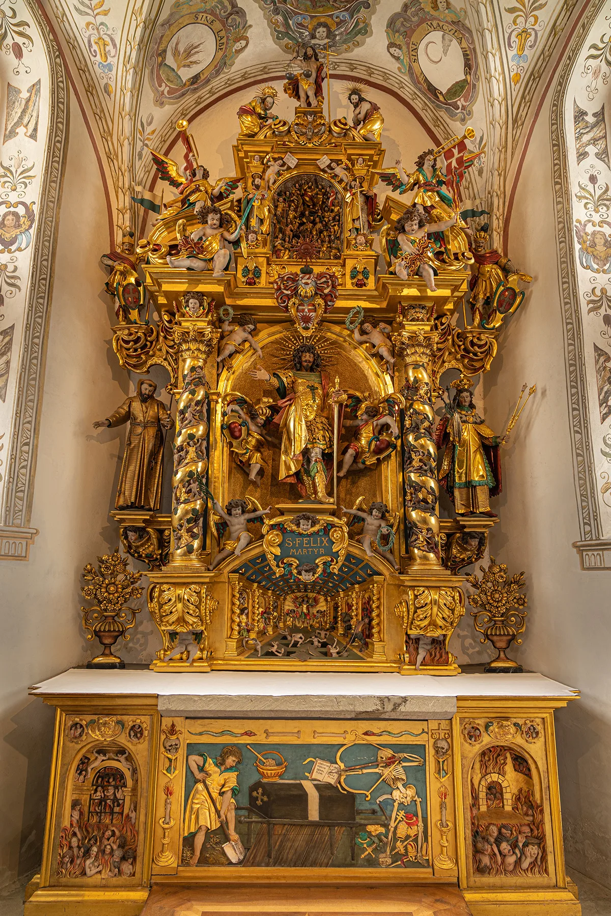 Felix-Altar, Hergiswald, linke Seitenkapelle