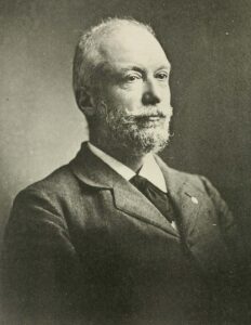 Auguste Forel, von 1879 bis 1898 vierter Direktor des Burghölzli und Professor der Psychiatrie an der Universität Zürich. Bild von 1899.
