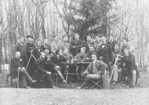 L’école forestière à l’école polytechnique, 1866.