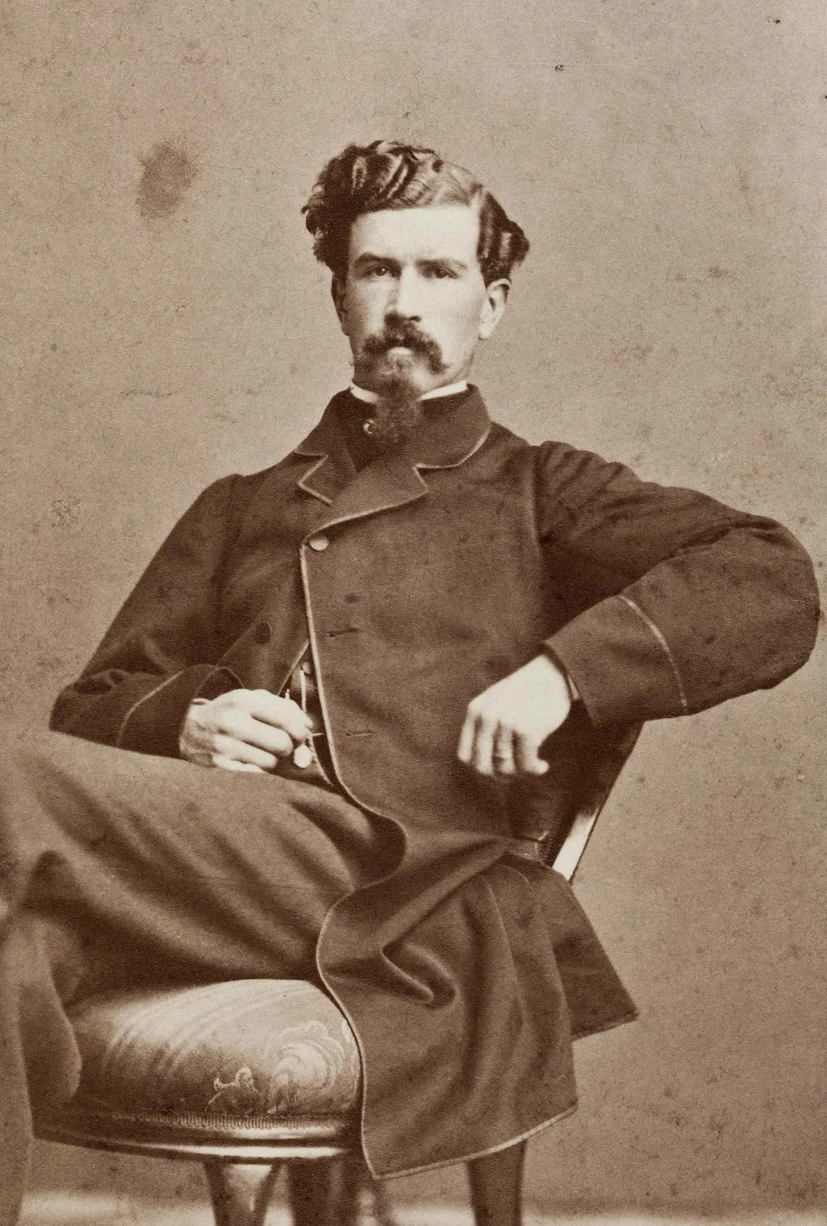 Porträt von Walther von Hallwyl, 1860er-Jahre.