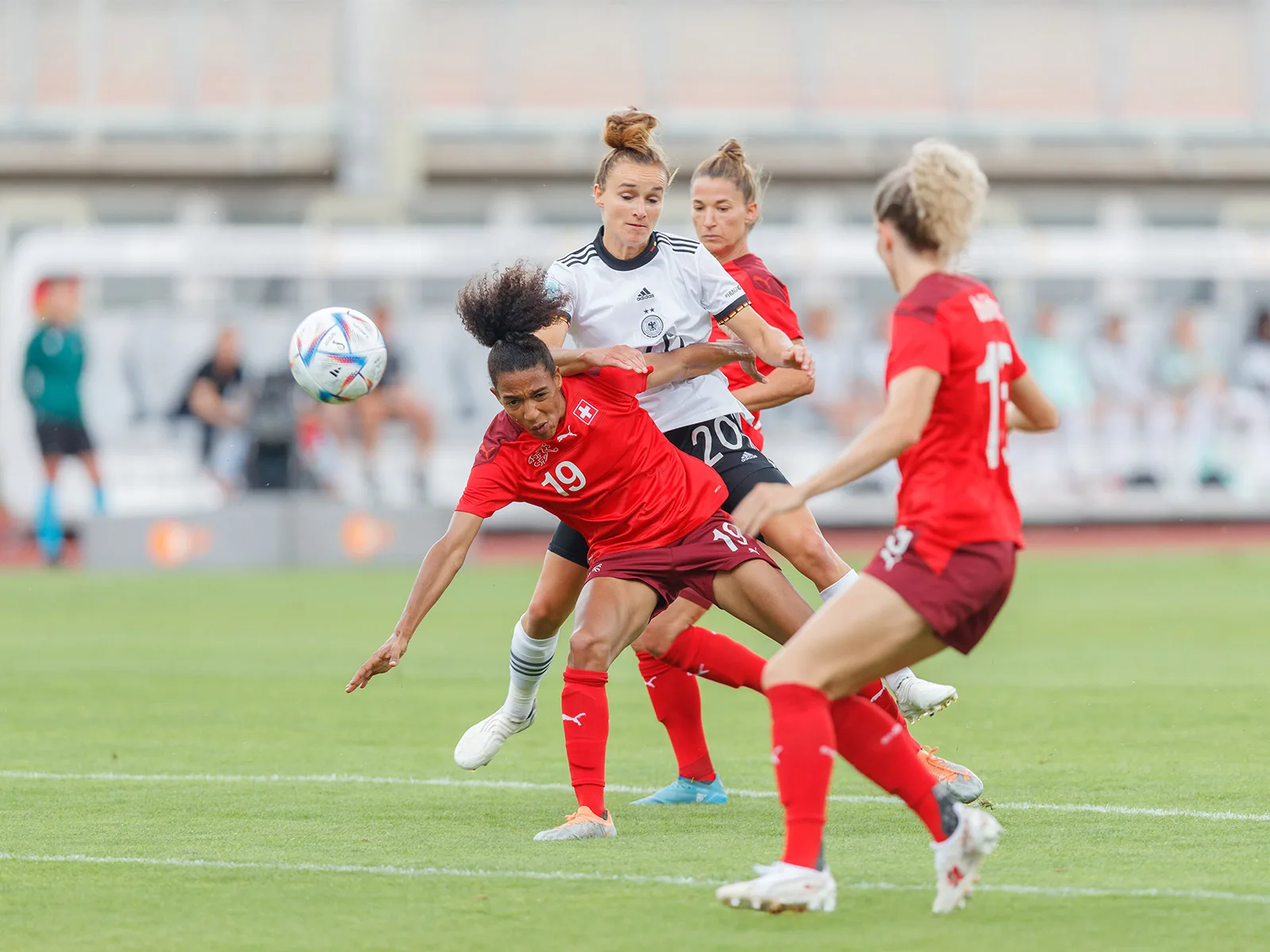 The Swiss women’s football team is still fighting for acceptance and spectators.