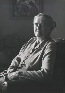 Porträt von Frieda Hauswirth.