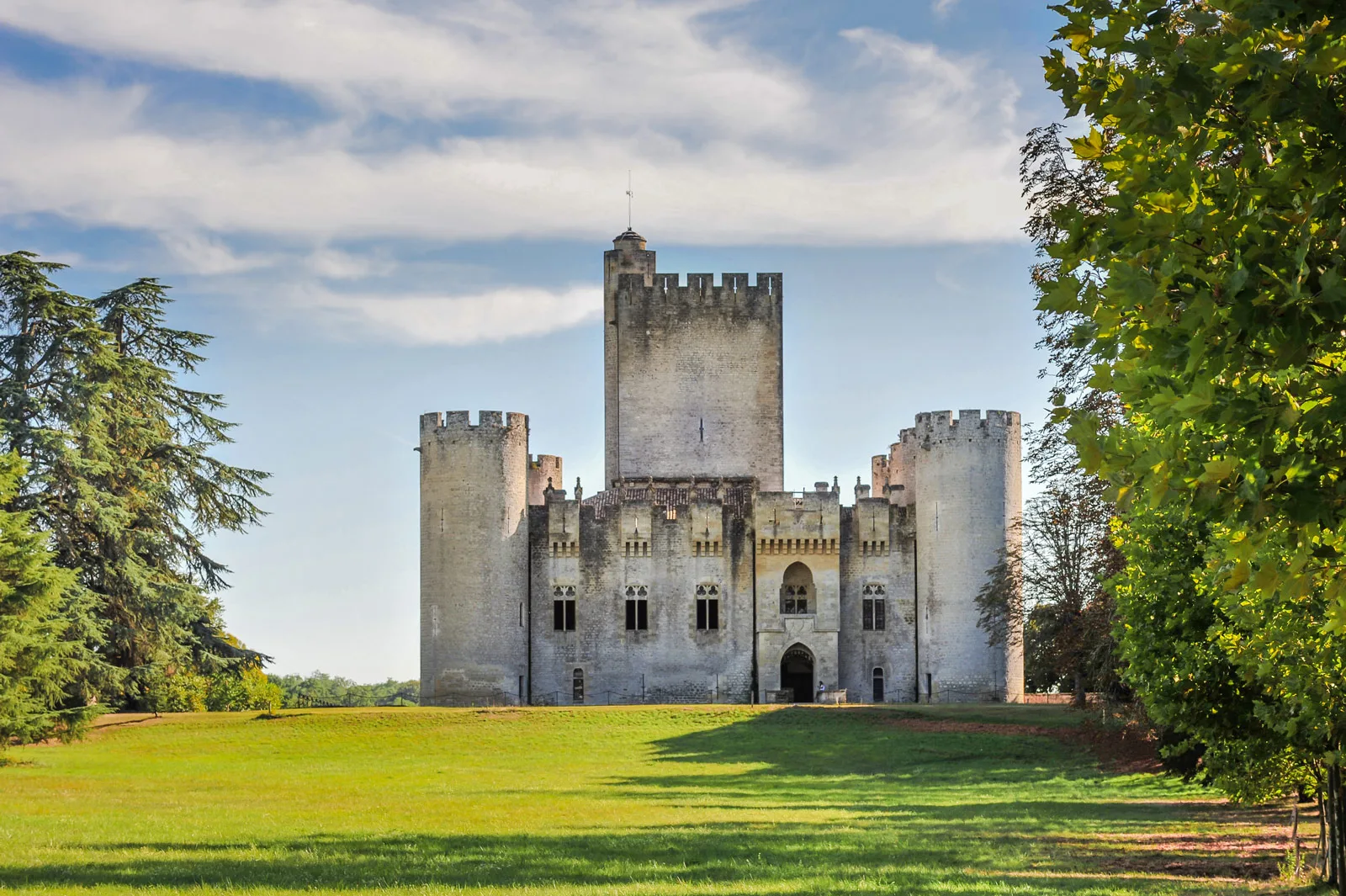 L’héritage de James de Saint-Georges inclut également ... le château de Roquetaillade en France ...