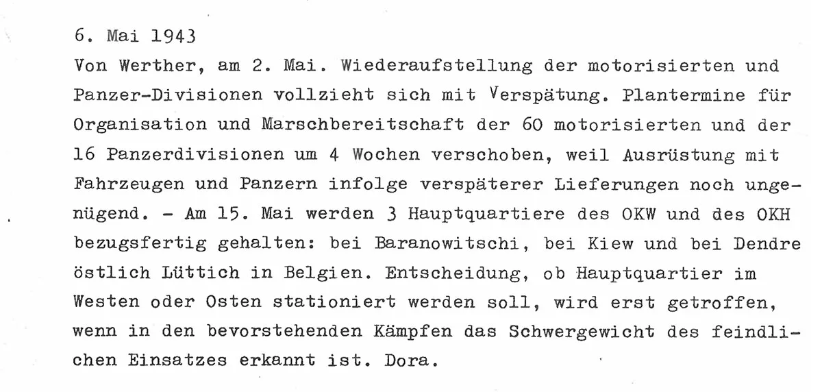 Die Meldungen aus der Schweiz waren sehr präzise und zeugen von einem effizienten Informationsnetz.