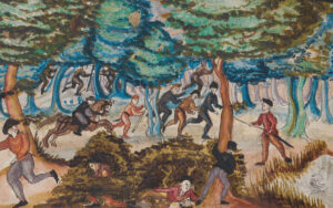 In der Herrschaft Grüningen werden im Mai 1526 Täufer bei einer Versammlung im Wald gefangen genommen.