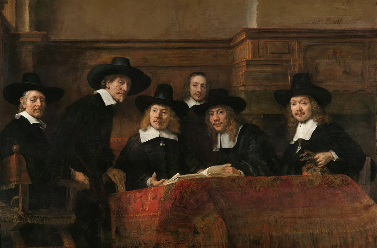 Rembrandts Sampling Officials von 1662.