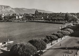 Geneva, hub of the Resistance, around 1942.