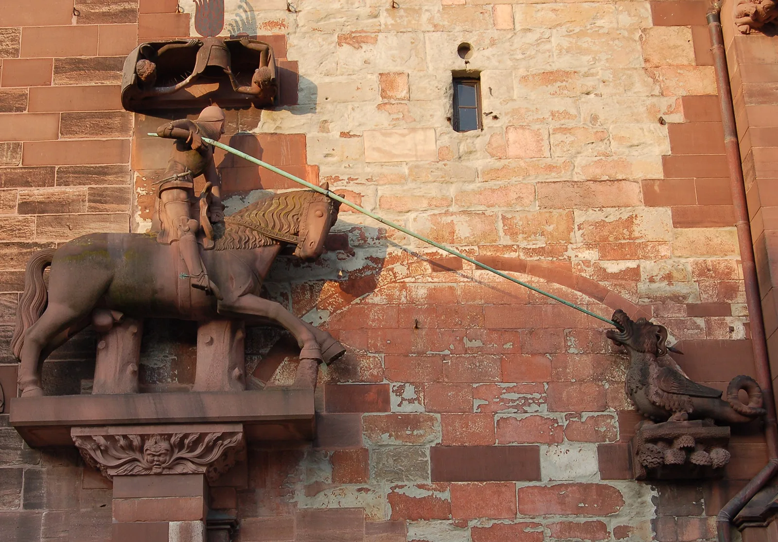 Basler Münster, Georg als Drachentöter