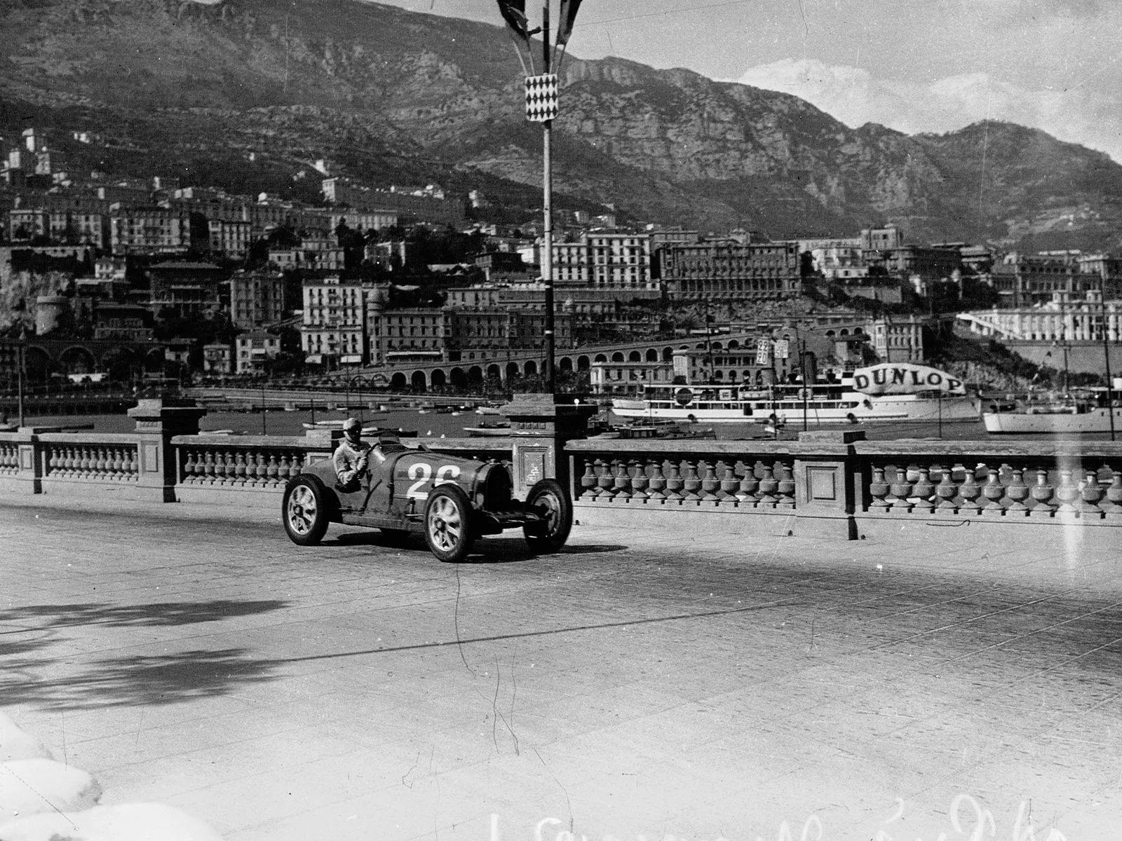 Ohne die Erfindung von Ernest Guglielminetti wohl nicht denkbar: Der Grand-Prix von Monte Carlo, im Bild die Ausgabe von 1931.