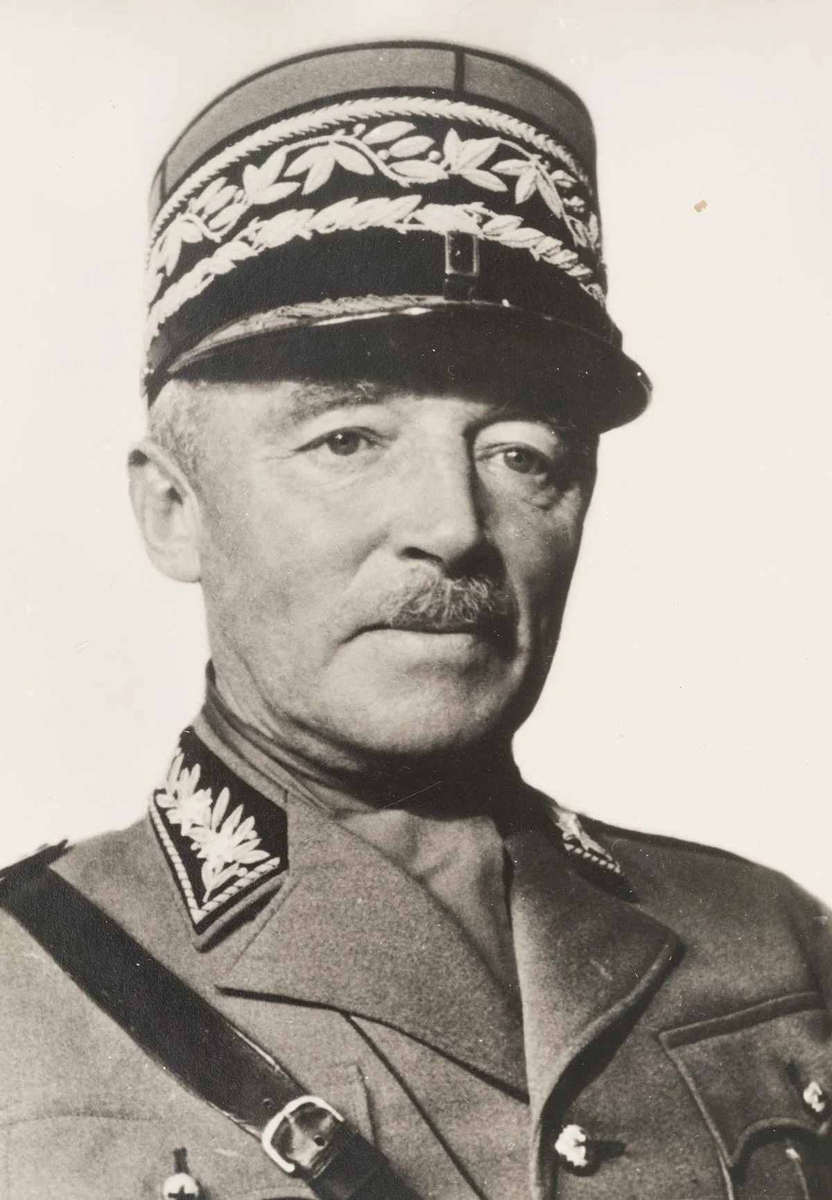 Postkarte von General Guisan.