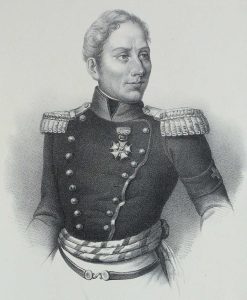 Portrait du jeune Guillaume Henri Dufour, vers 1830.