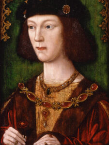 Heinrich VIII im Jahr 1509.