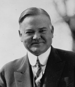 Herbert Clark Hoover, 31e président des États-Unis, s’est intéressé au travail d’Agricola.