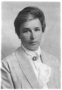 Ida Hoff at the age of 25, 1905.