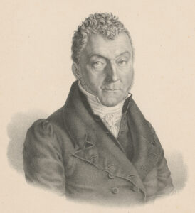 Portrait of Ignaz Paul Vital Troxler (1780-1866).