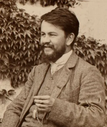 Foto von Jakob Wiedmer, 1907.