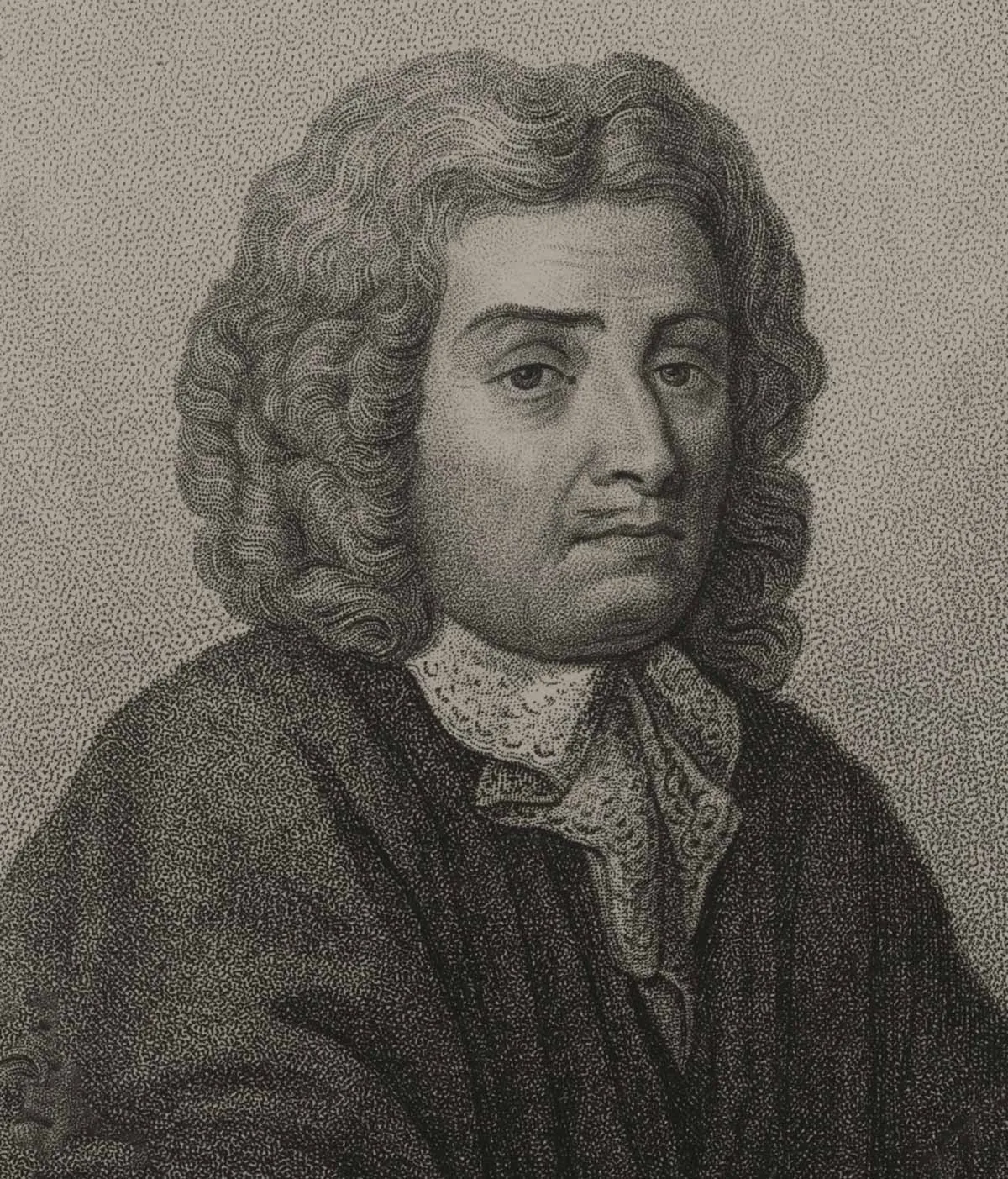 Herrenporträt von Jean Baptiste Tavernier.