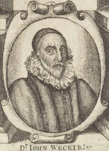 Portrait of Johannes Jacob Wecker, 1660.