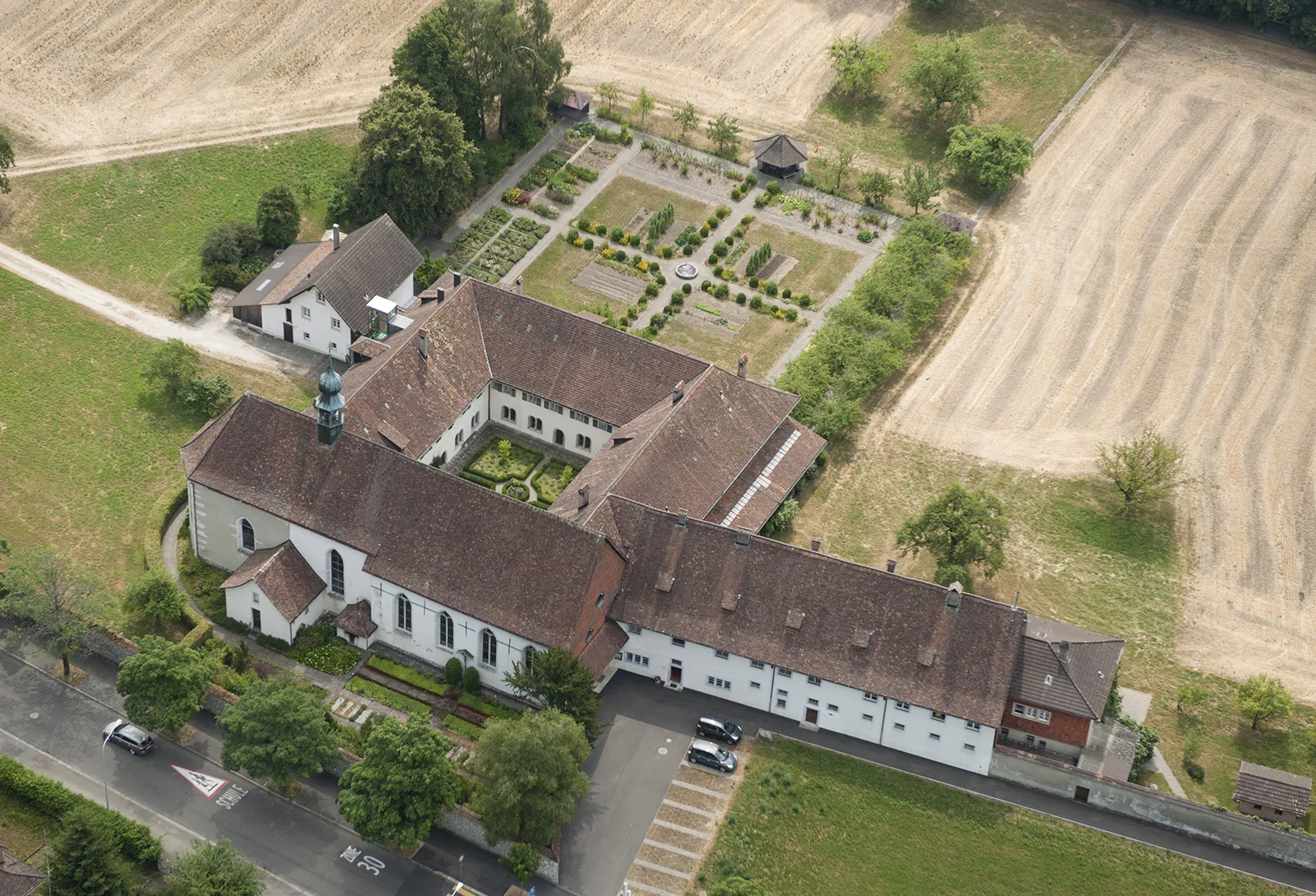 Das Kloster Namen Jesu in Solothurn.