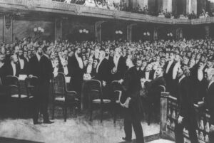 Der erste Zionistenkongress fand 1897 im Stadtcasino Basel statt.