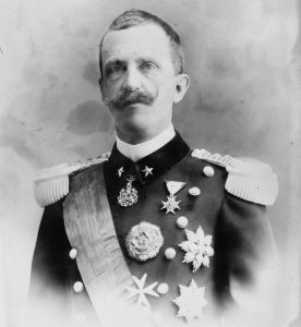 Porträt von König Vittorio Emanuele III.