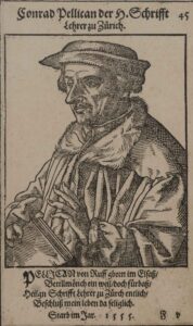 Konrad Pelikan, anonym, 1590-1600.