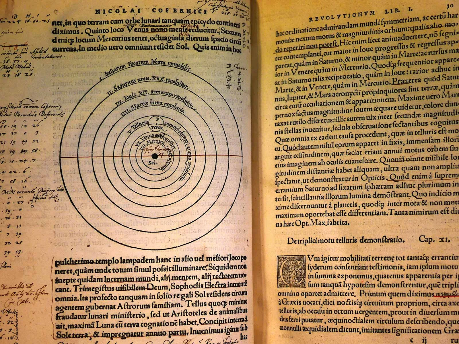 Kopernikus' Werk «De revolutionibus orbium coelestium» sorgte in kirchlichen Kreisen für Aufregung.