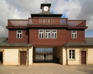 Tor zum Konzentrationslager Buchenwald.