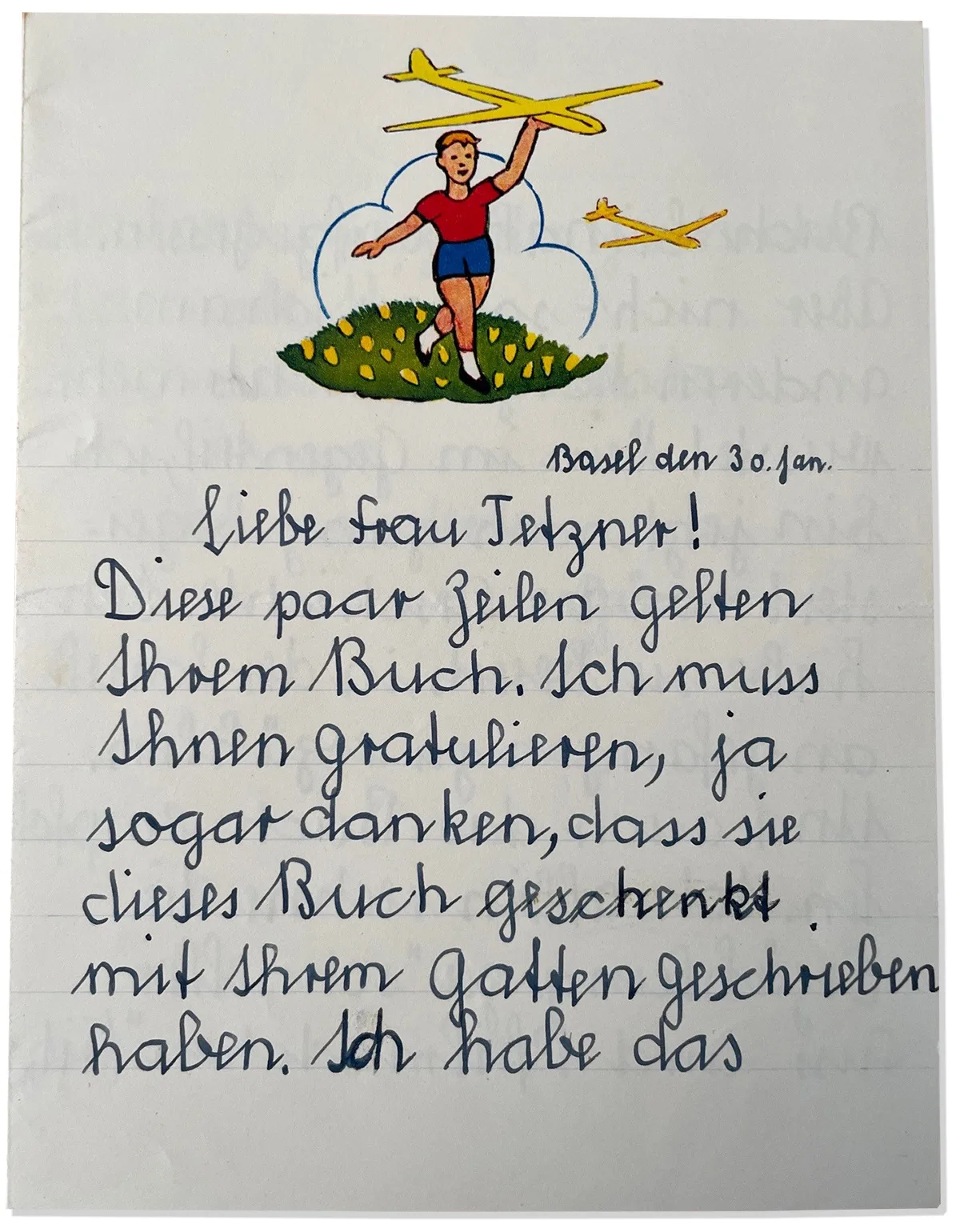 «Ich muss Ihnen gratulieren, ja sogar danken, dass Sie dieses Buch mit Ihrem Gatten geschrieben haben», schreibt eine junge Leserin oder ein junger Leser aus Basel an Lisa Tetzner.