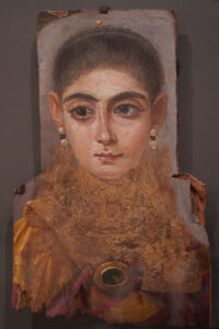 «L'Européenne», ein römisches Mumienporträt aus Ägypten, 100-150 n. Chr.
