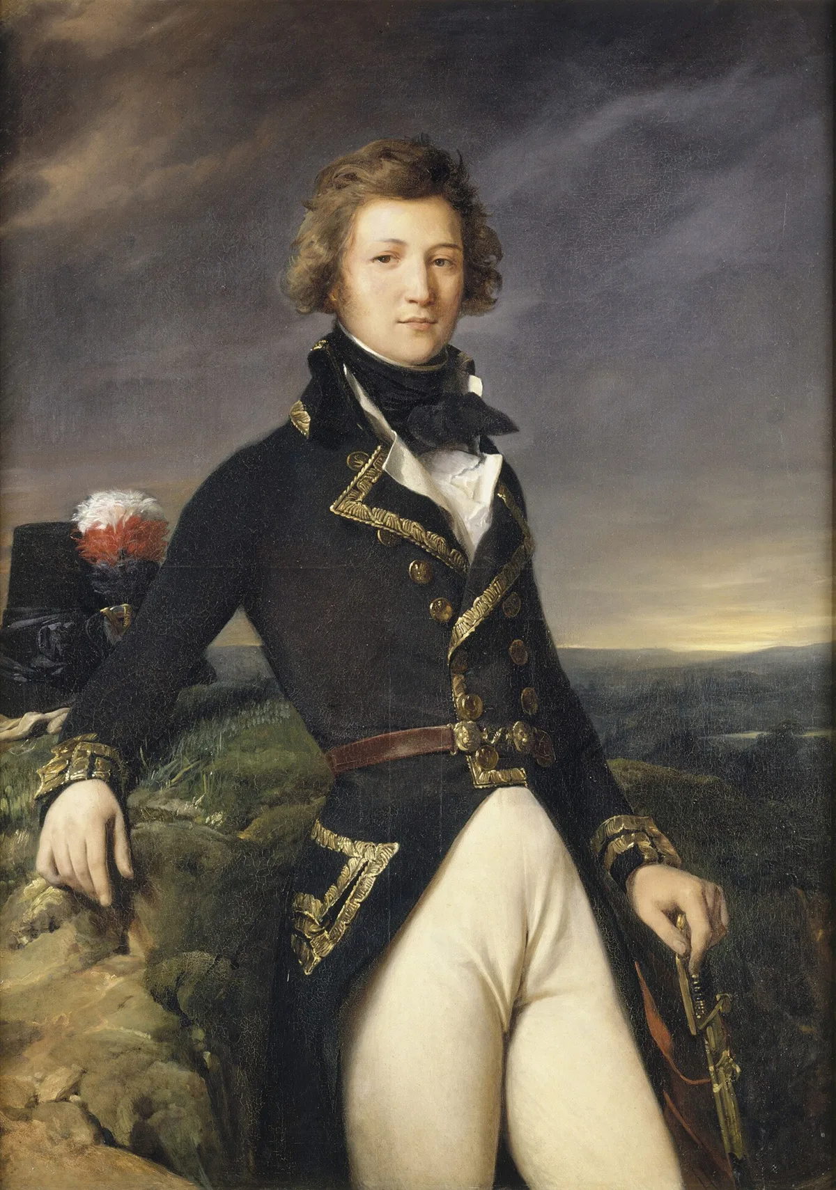 Ein ungestümer Kerl und Liebhaber: Louis-Philippe 1792 in jungen Jahren, gemalt von Léon Cogniet (1834).
