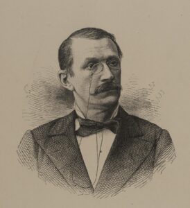 Louis Ruchonnet a été membre du gouvernement fédéral pendant près de douze ans. Il est décédé en 1893 lors d'une séance du Conseil fédéral.