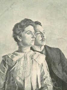 Postkarte von Luise und André Giron.
