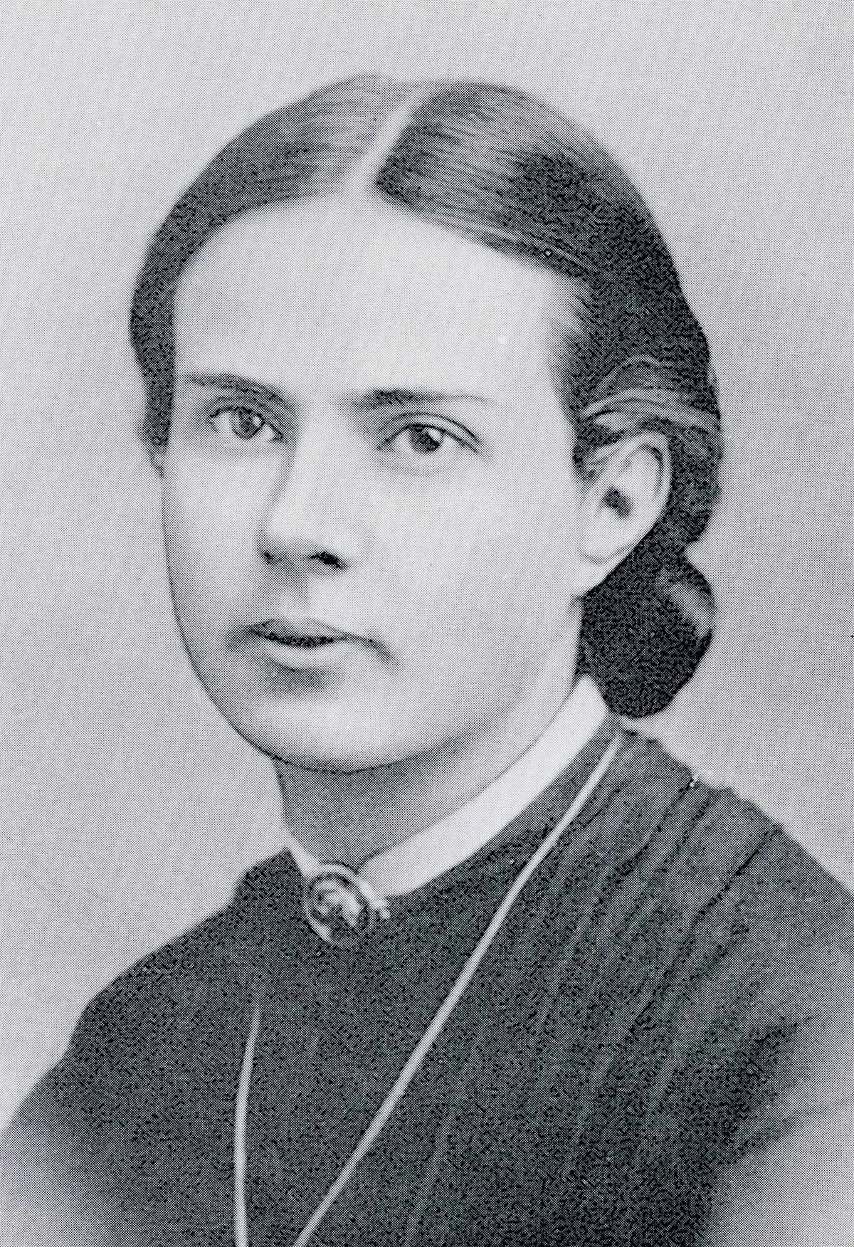 Porträt von Marie Heim-Vögtlin.