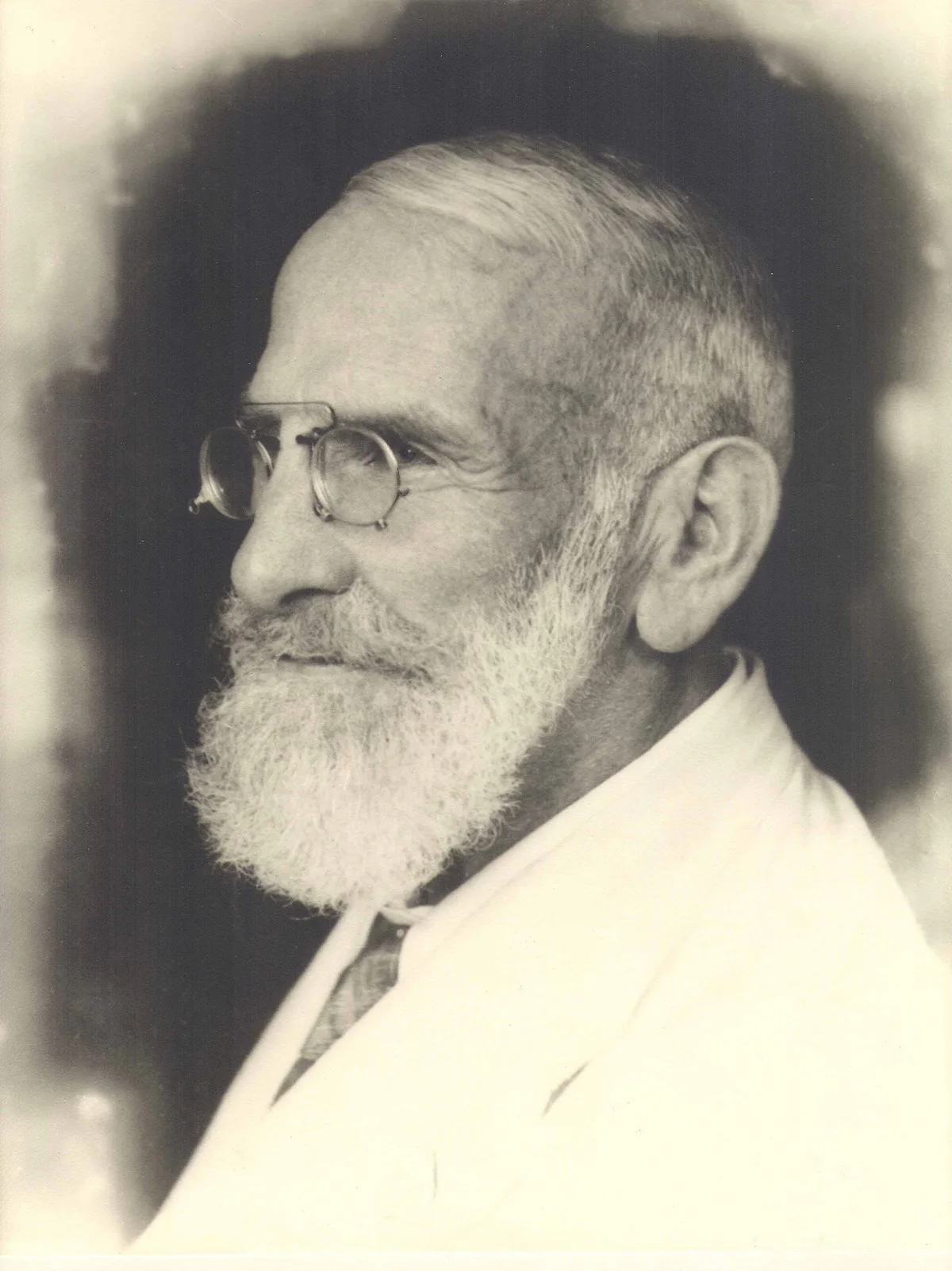 Porträt von Maximilian Bircher-Benner (1867-1939).