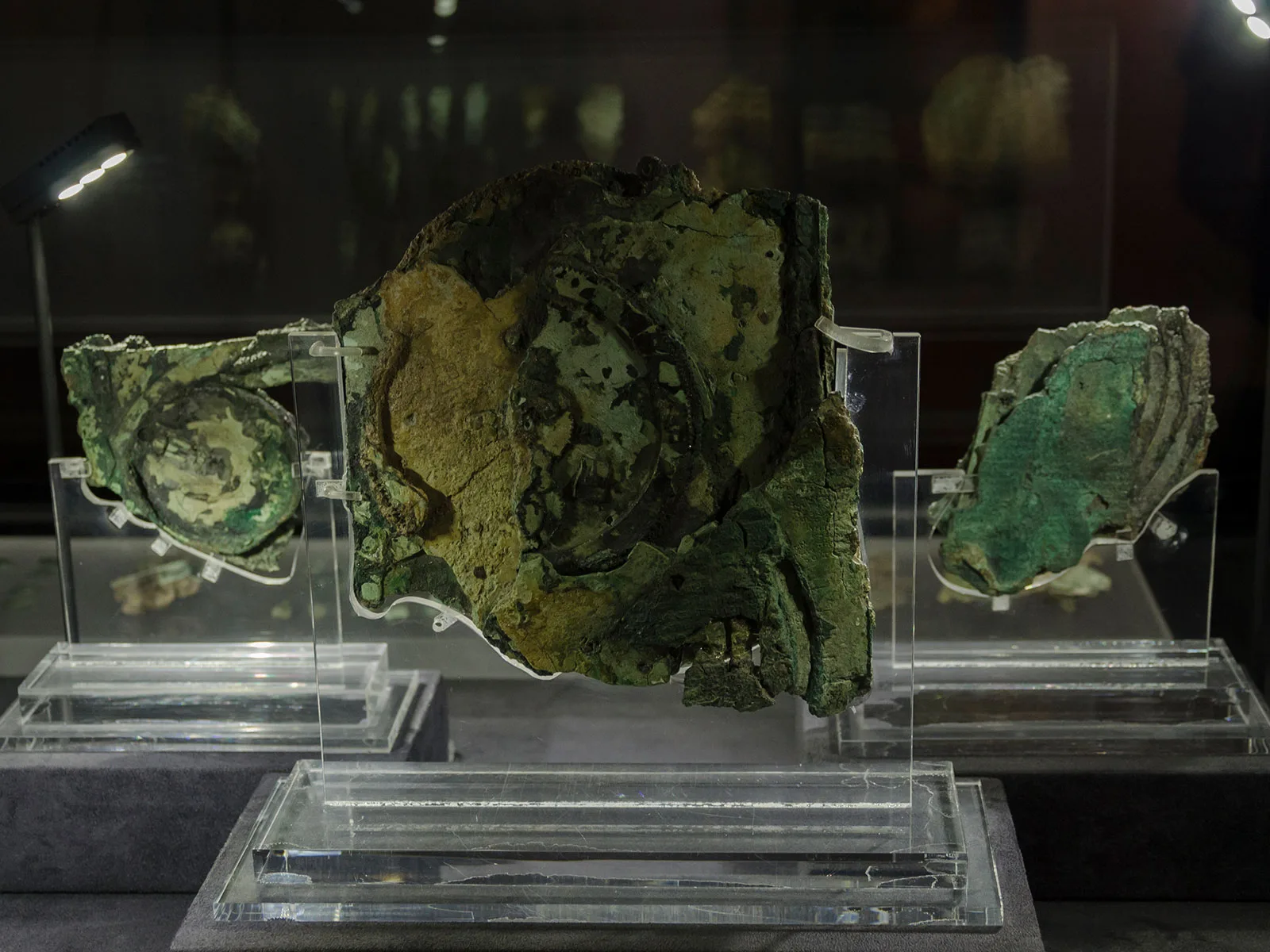 Der Mechanismus von Antikytheria ist heute im Archäologischen Nationalmuseum in Athen zu bewundern.