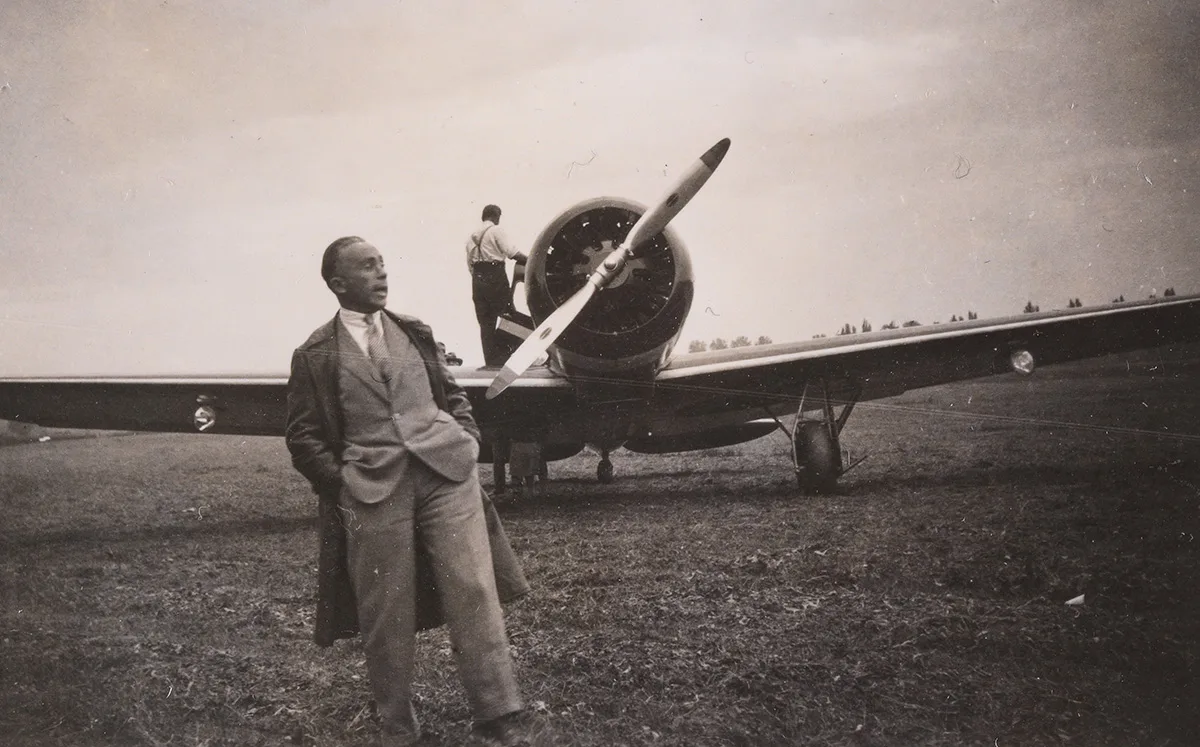 Walter Mittelholzer, 1930er-Jahre.