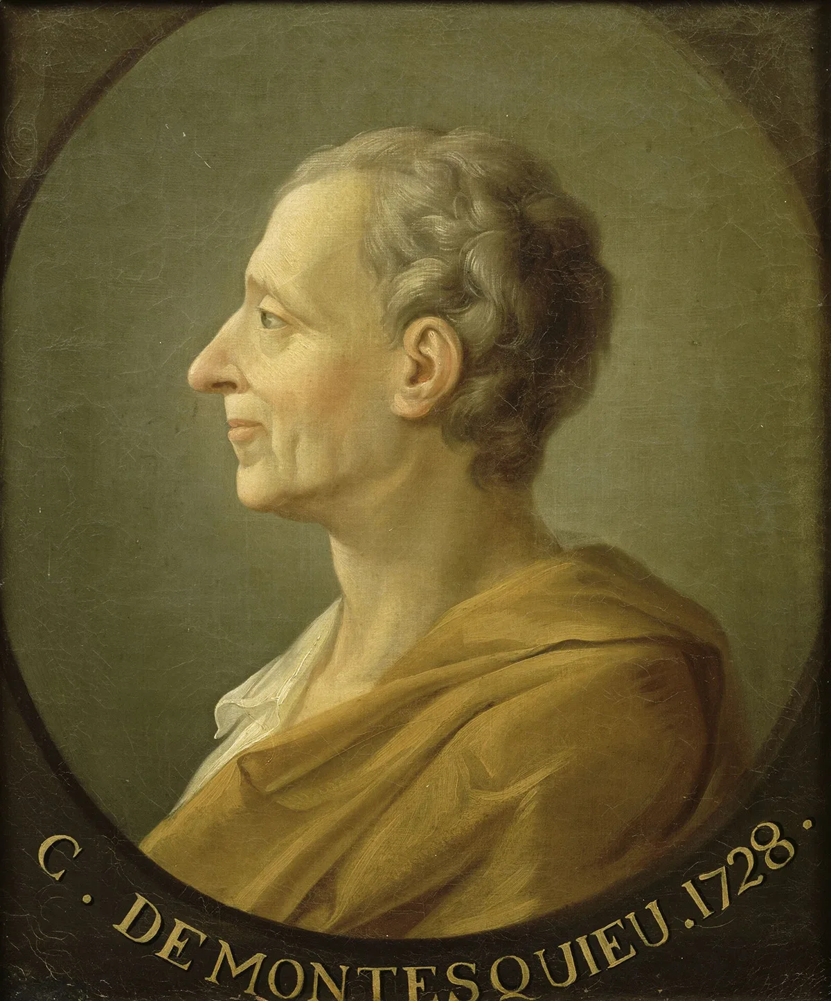 Charles de Secondat, Baron de Montesquieu, 1728.