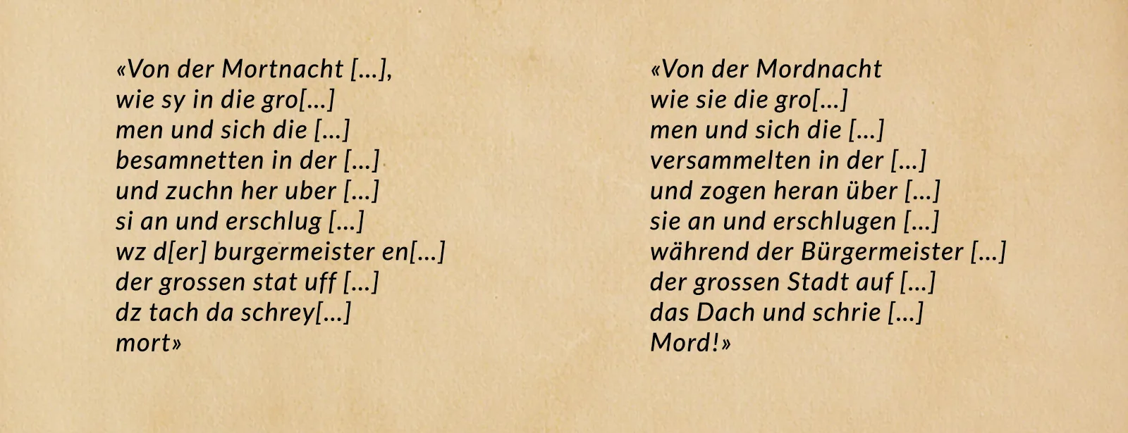 Von der Mortnacht