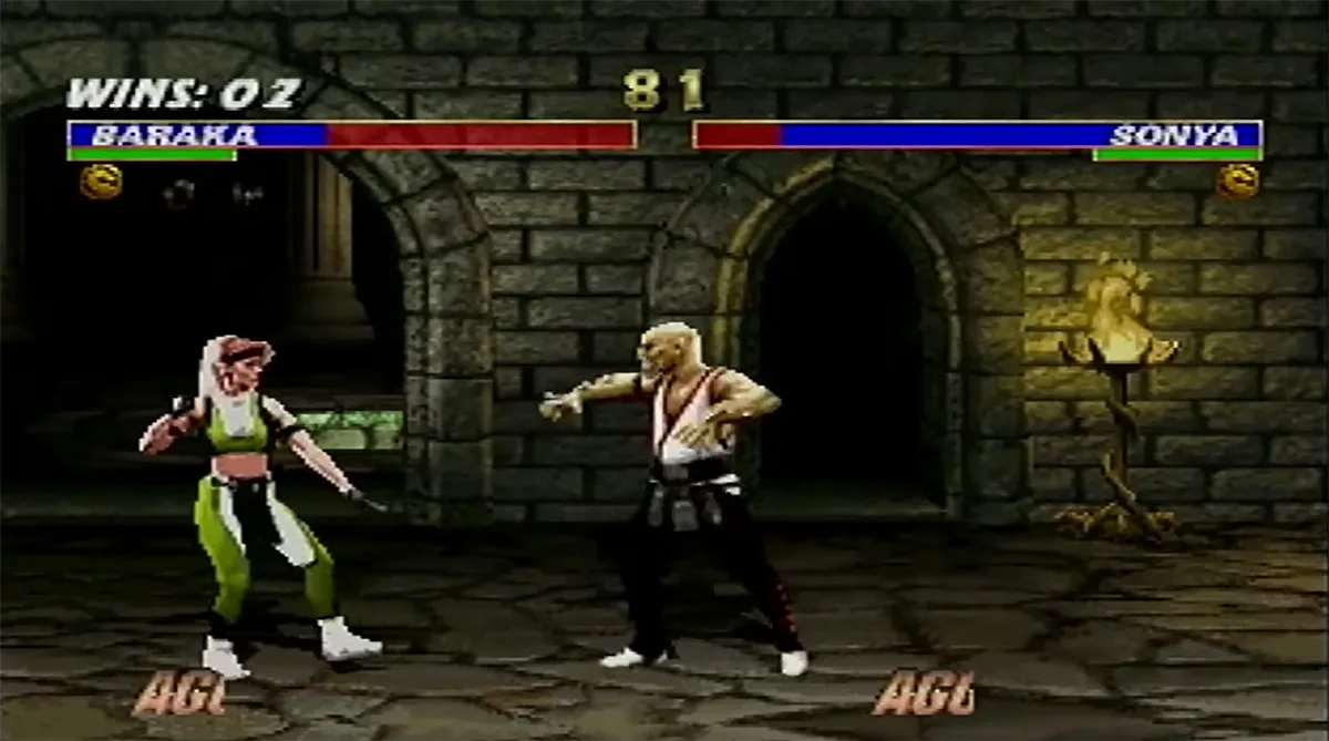 Screenshot aus Mortal Combat Trilogy.